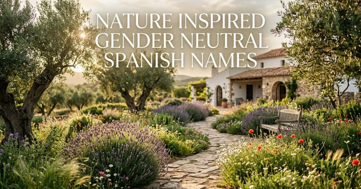 Nature Inspired Gender Neutral Spanish Names