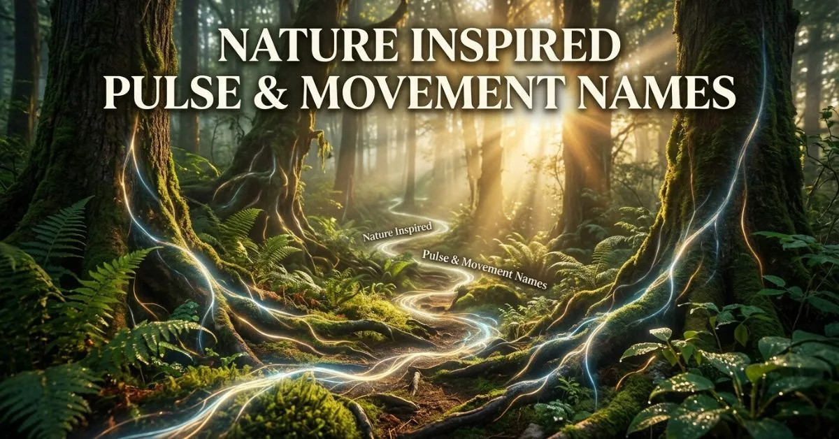 Nature Inspired Pulse & Movement Names