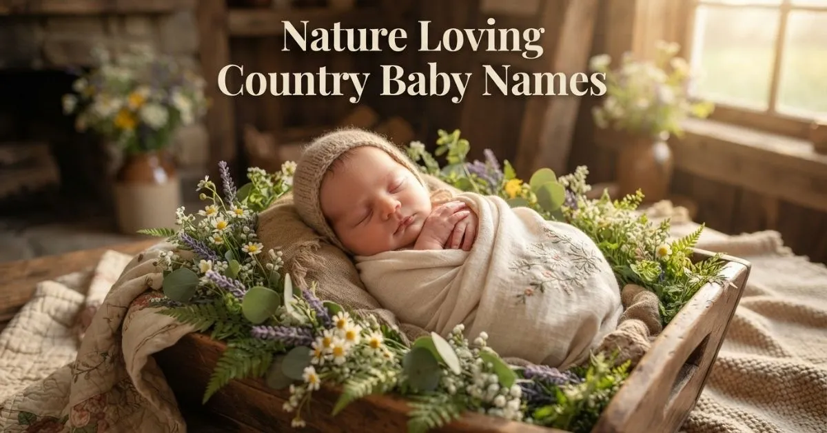  Nature Loving Country Baby Names