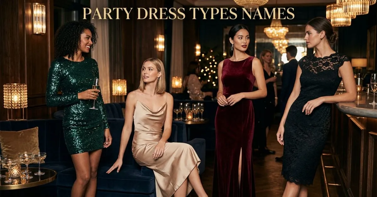 Party Dress Types Names
