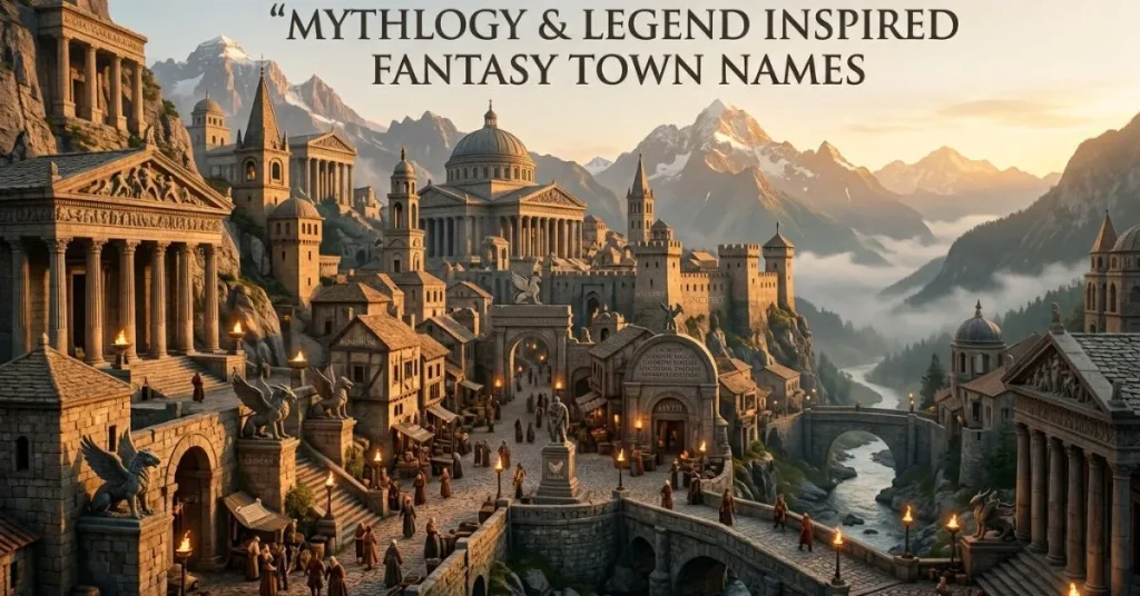 Pet Names Inspired By Fantasy Towns