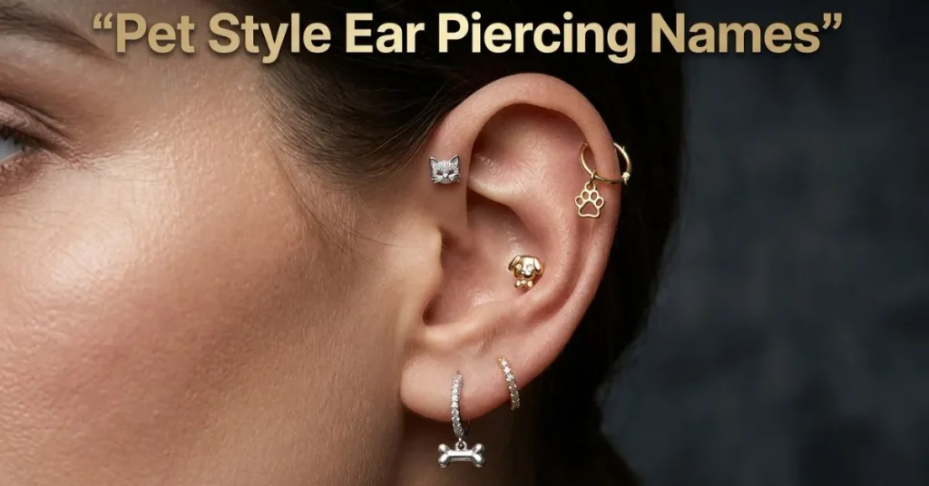 Pet Style Ear Piercing Names