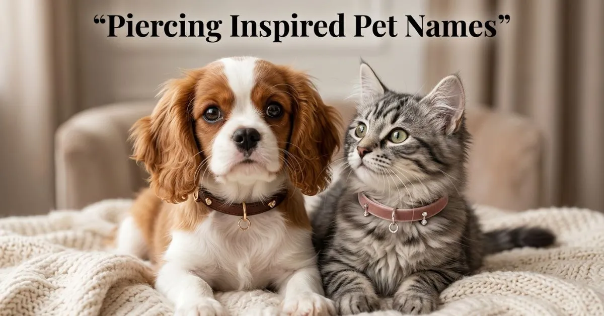 Piercing Inspired Pet Names