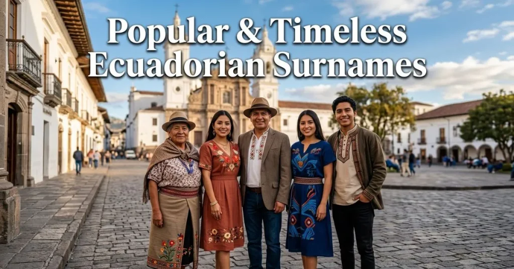 Popular & Timeless Ecuadorian Surnames