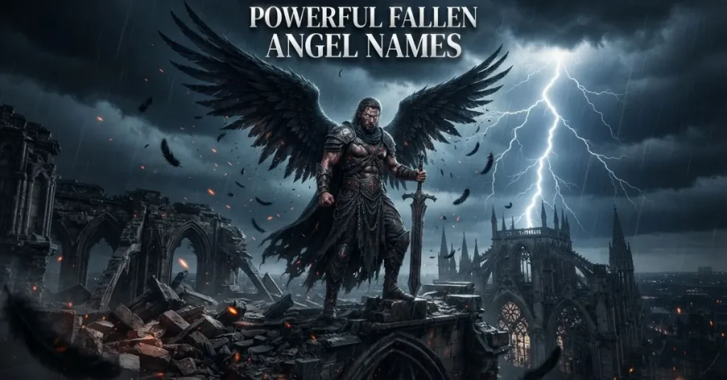Powerful Fallen Angel Names