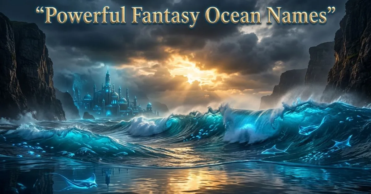 Powerful Fantasy Ocean Names