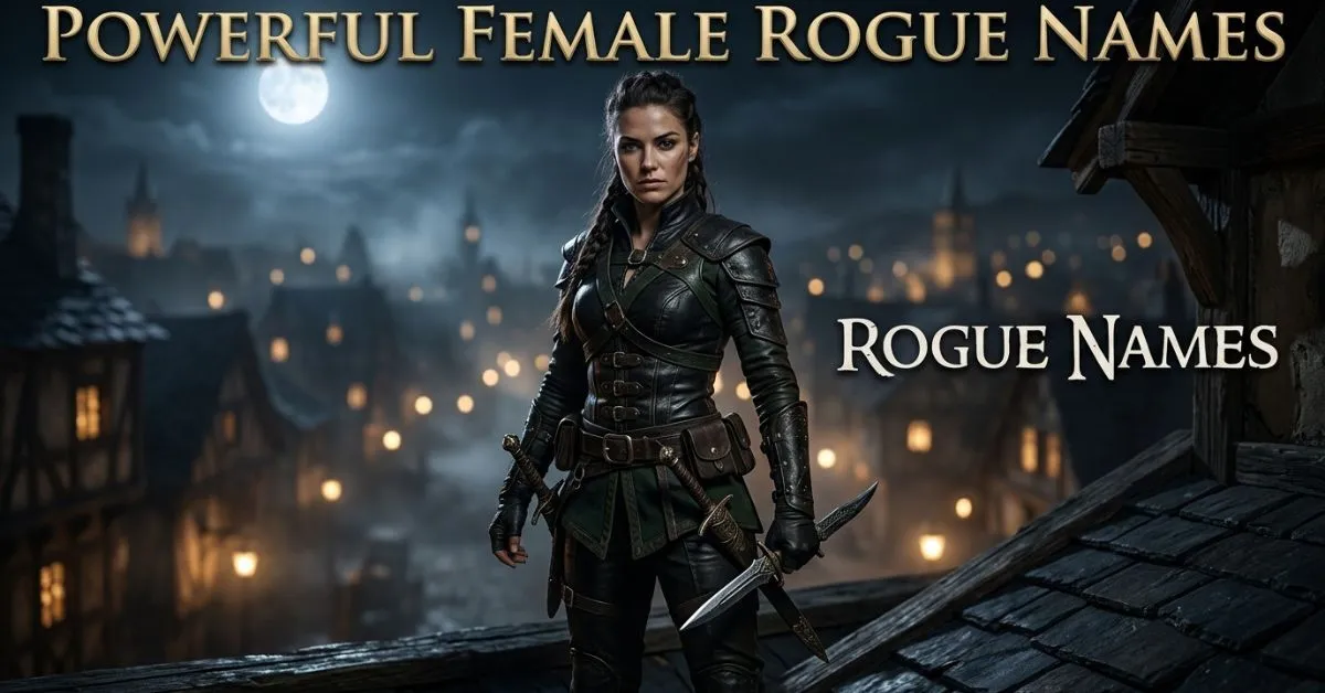 Powerful Female Rogue Names