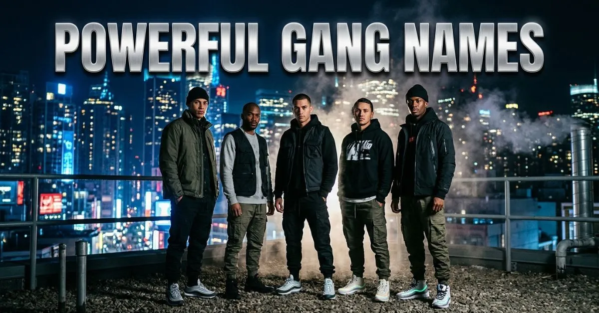 Powerful Gang Names