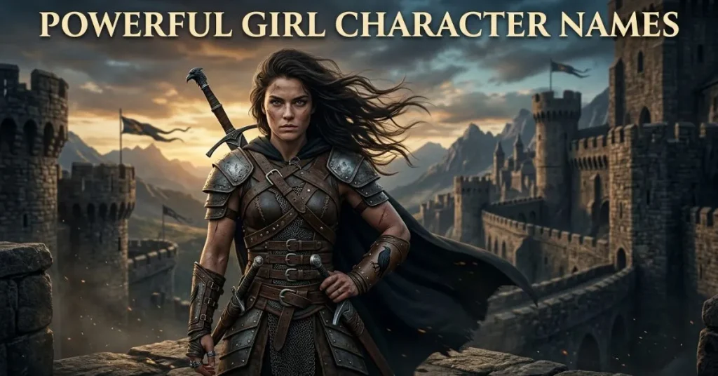 Powerful Girl Character Names