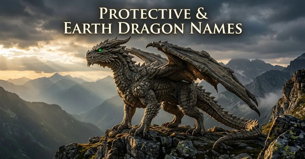 Protective & Guardian Earth Dragon Names