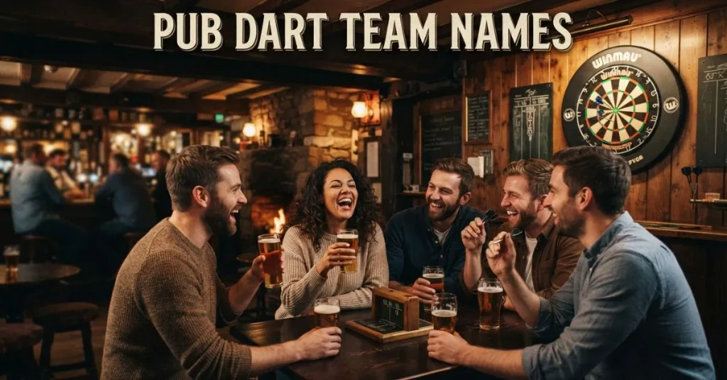 Pub Dart Team Names
