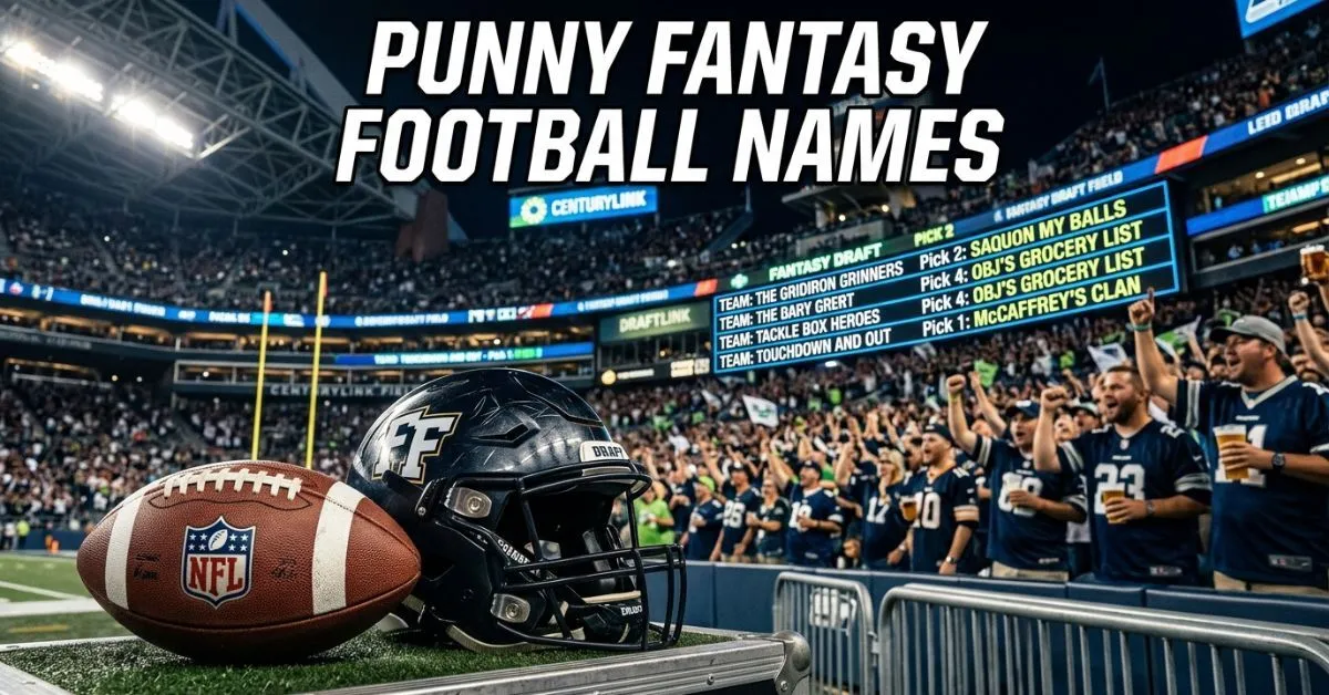 Punny Fantasy Football Names