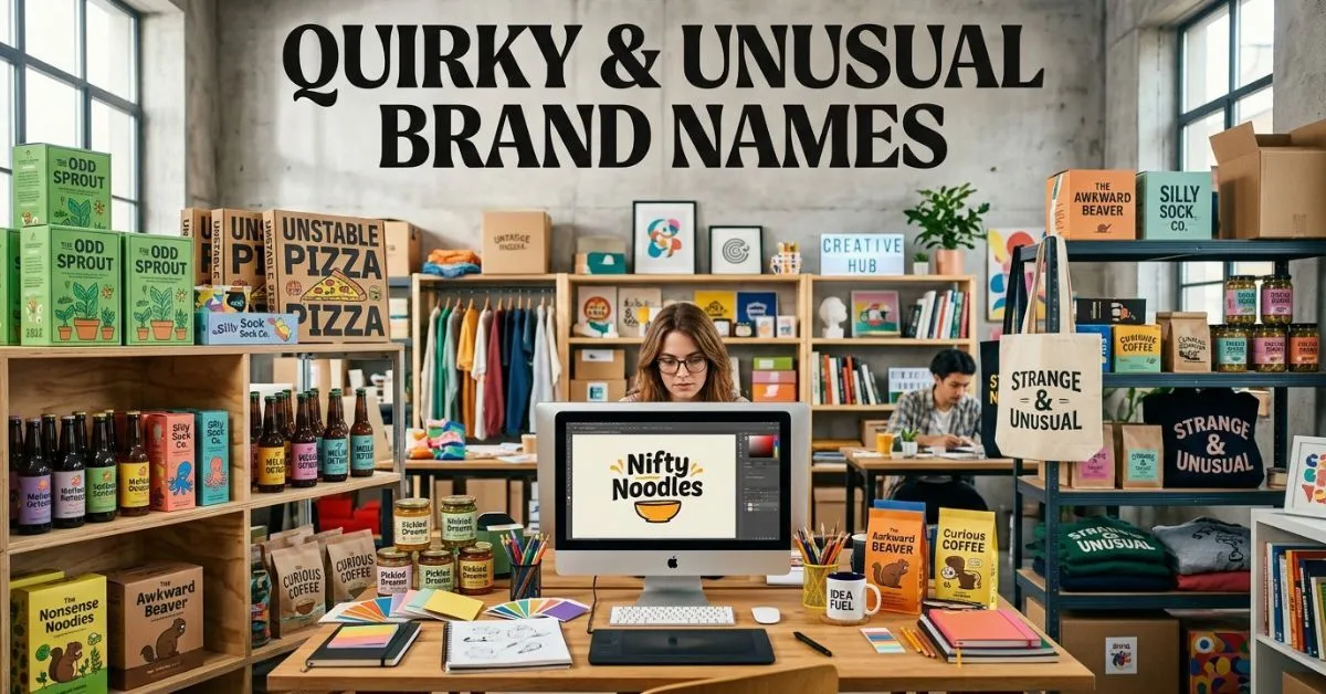 Quirky & Unusual Brand Names