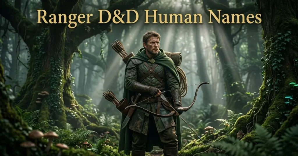 Ranger D&D Human Names