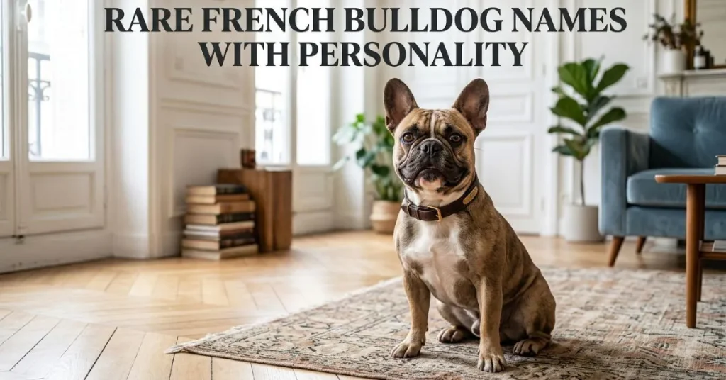 Rare French Bulldog Names With Personality
