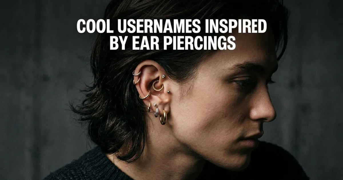 Romantic Ear Piercing Names