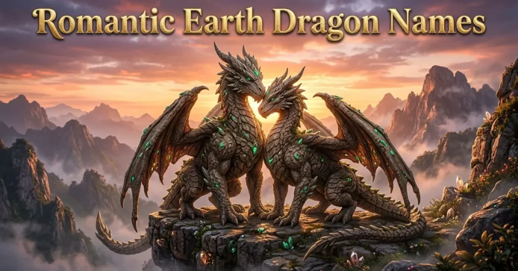 Romantic Earth Dragon Names