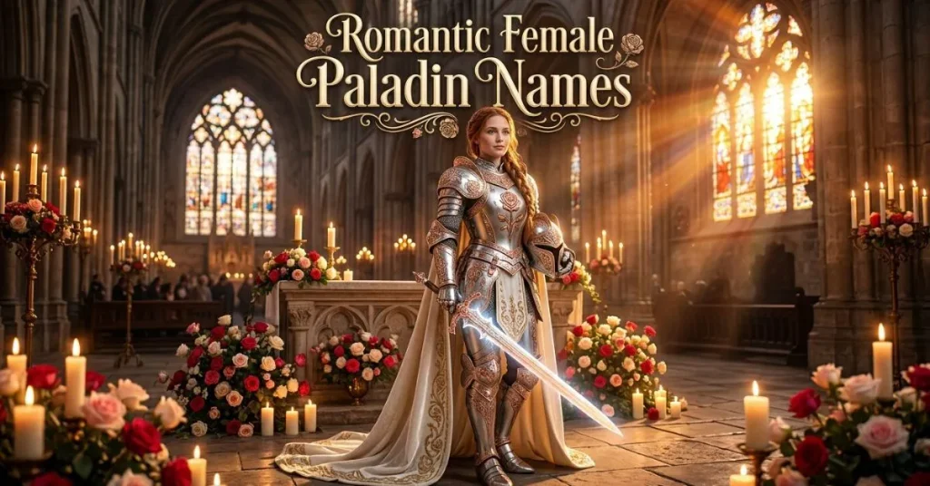 Romantic Female Paladin Names