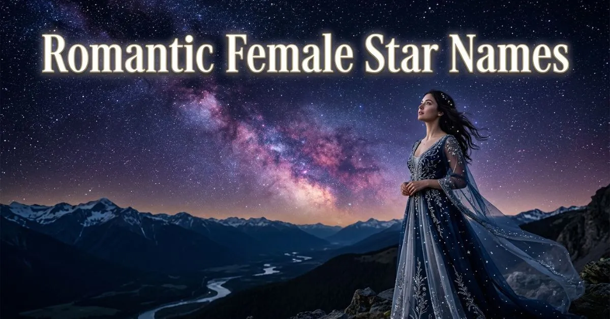 Romantic Female Star Names