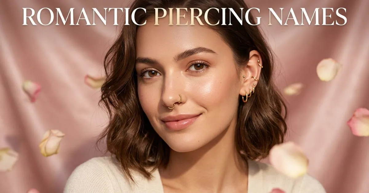 Romantic Piercing Names