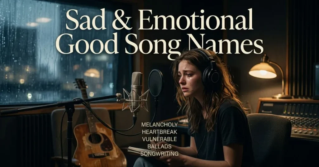 Sad & Emotional Good Song Names
