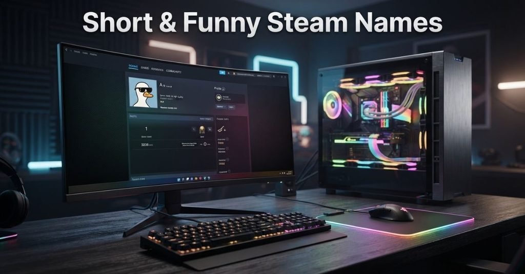 Short & Funny Steam Names