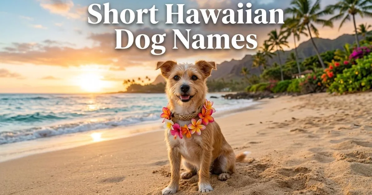Short Hawaiian Dog Names