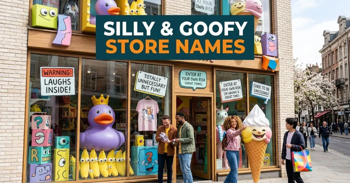Silly & Goofy Store Names