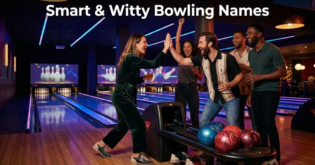 Smart & Witty Bowling Names