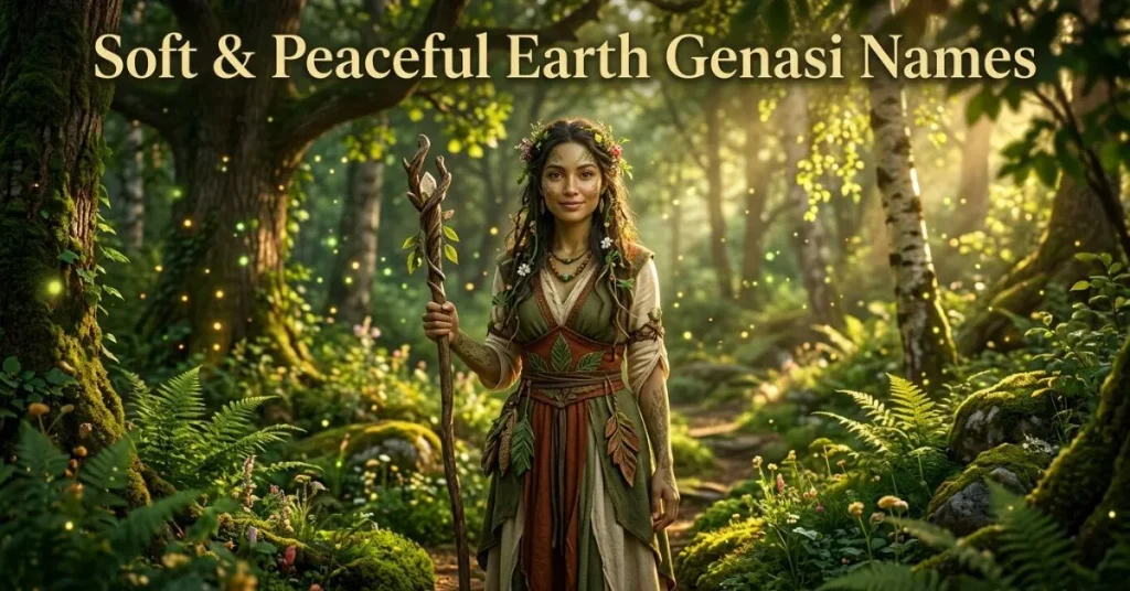 Soft & Peaceful Earth Genasi Names