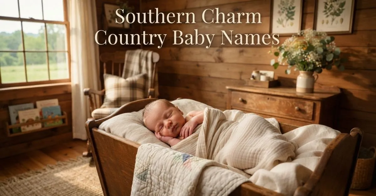  Southern Charm Country Baby Names