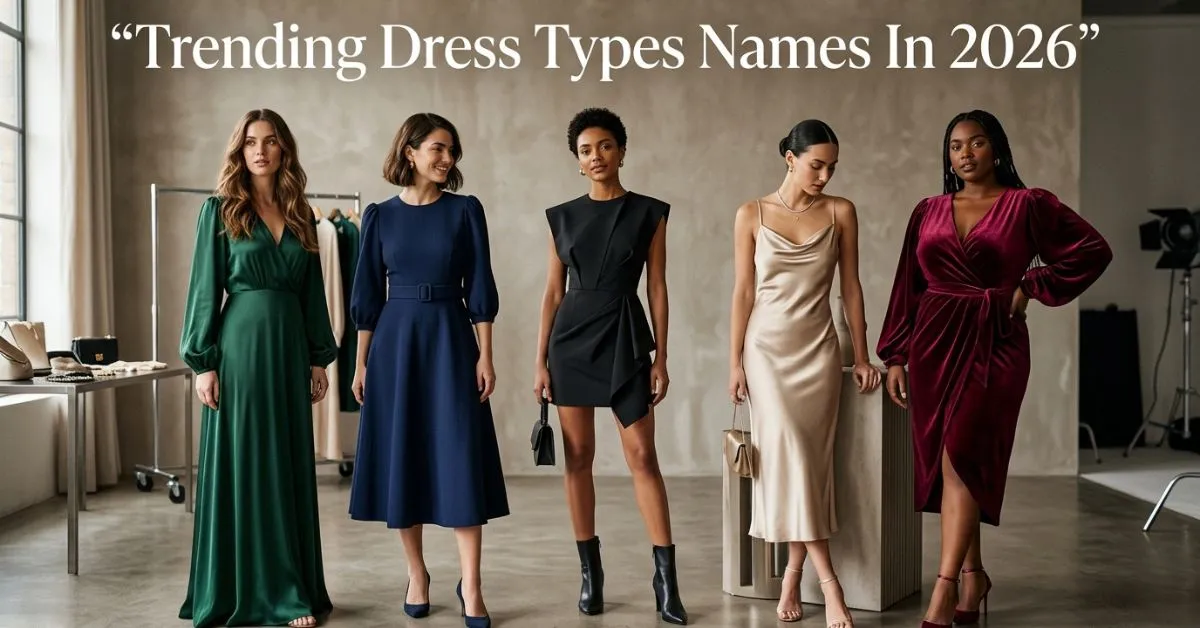 Trending Dress Types Names In 2026