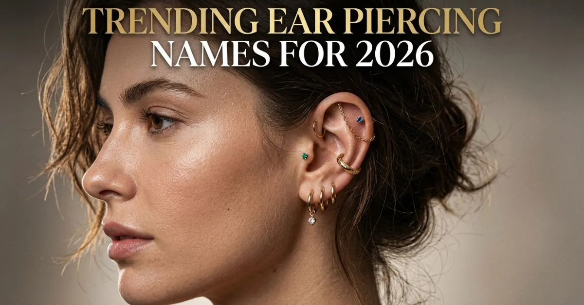Trending Ear Piercing Names For 2026