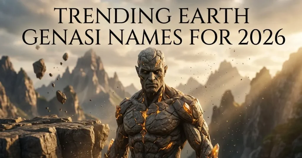 Trending Earth Genasi Names For 2026