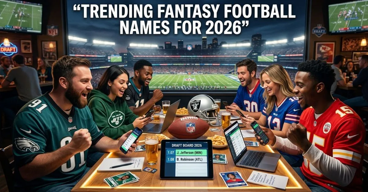 Trending Fantasy Football Names For 2026