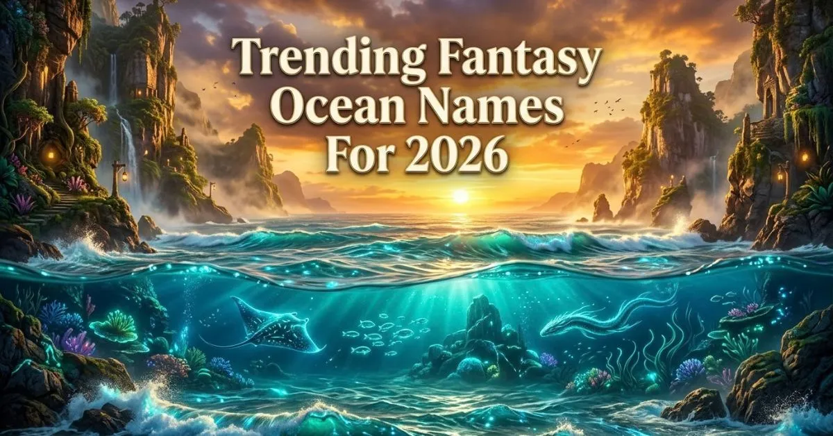 Trending Fantasy Ocean Names For 2026