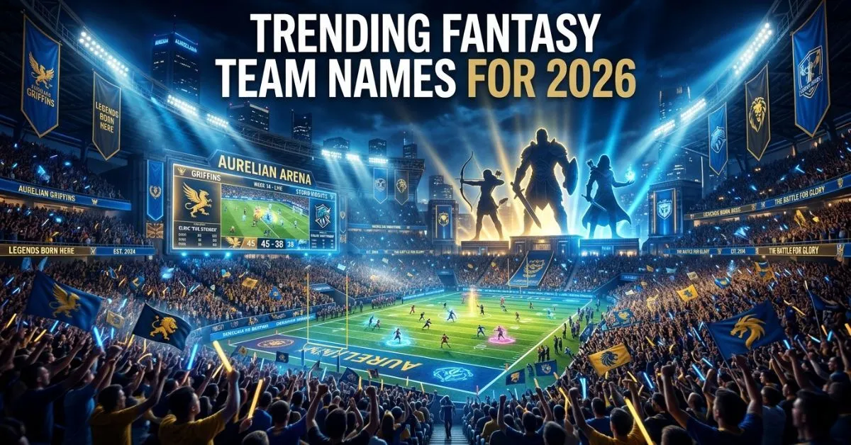 Trending Fantasy Team Names For 2026