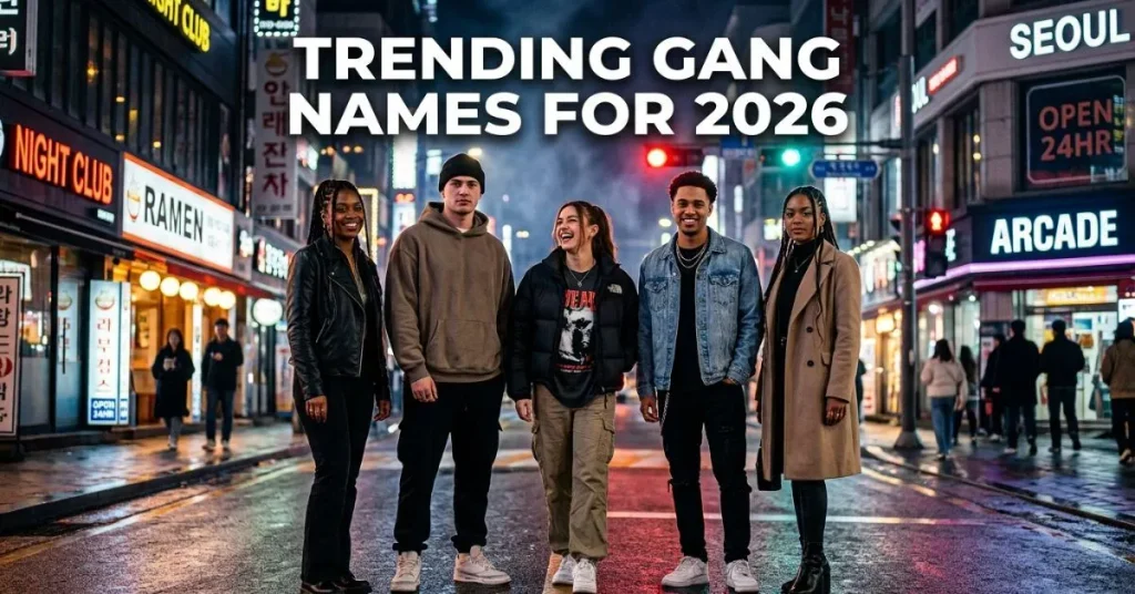 Trending Gang Names For 2026