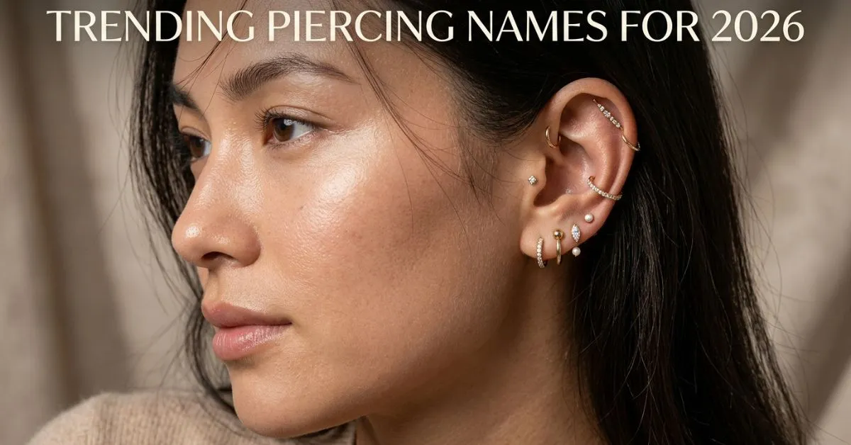 Trending Piercing Names For 2026