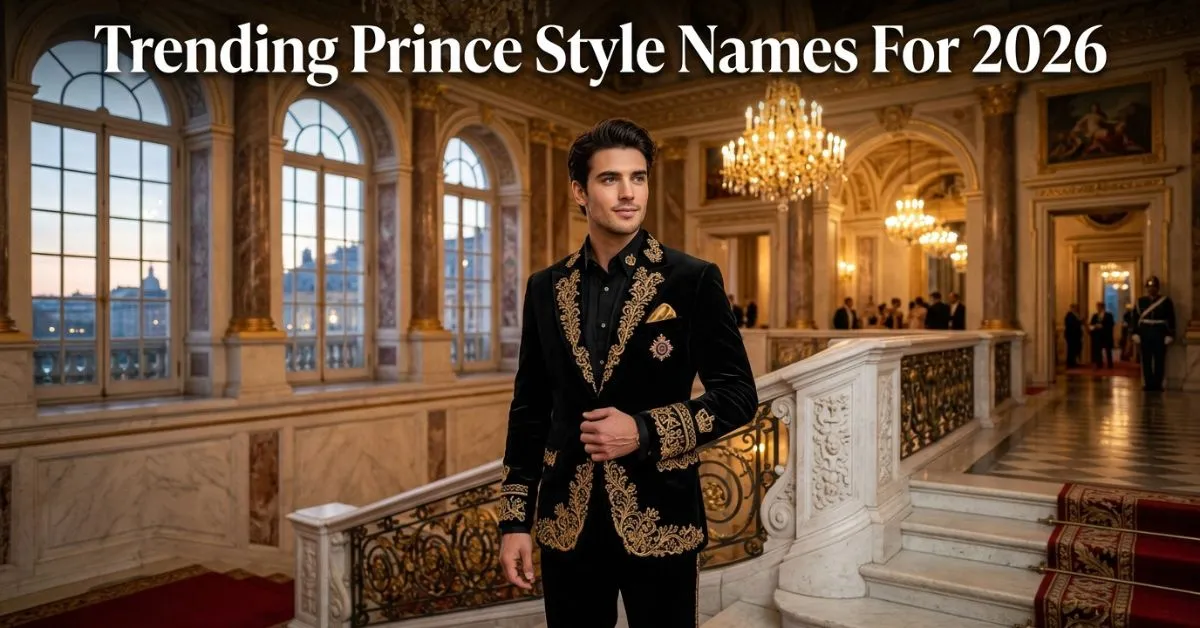 Trending Prince Style Names For 2026