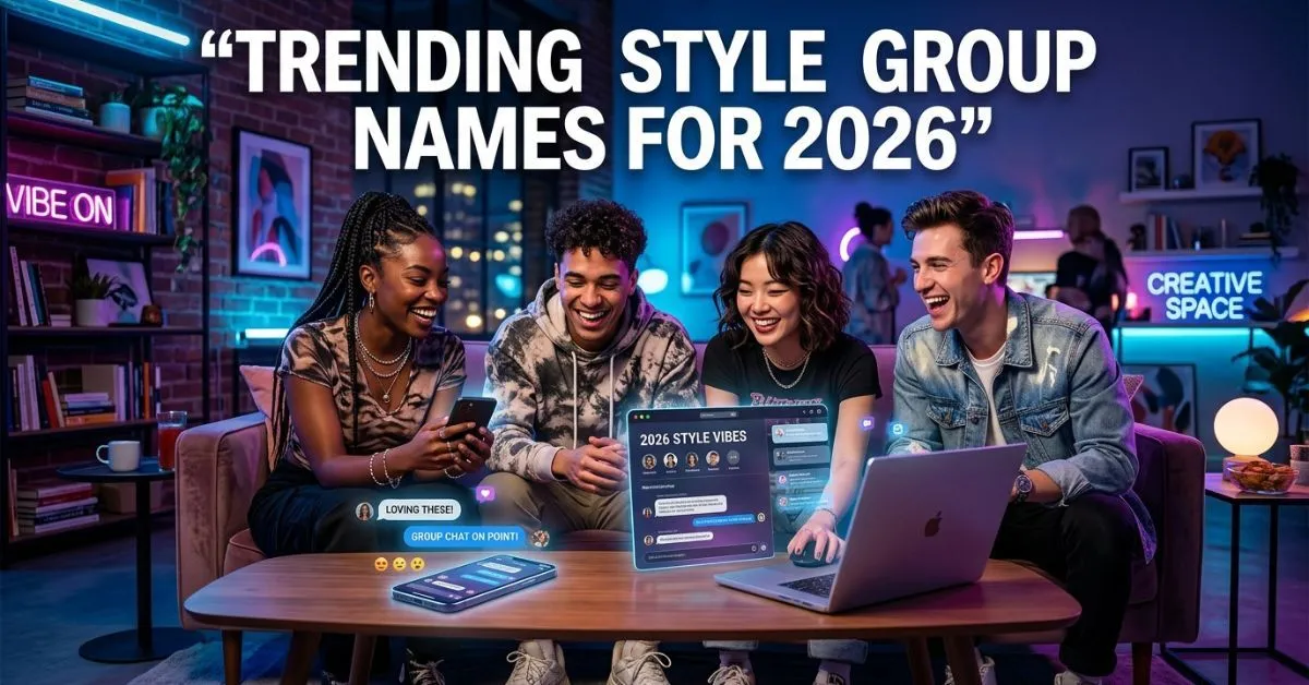 Trending Style Group Names For 2026