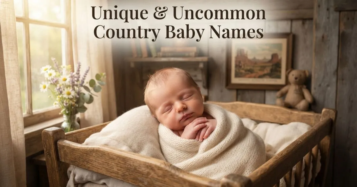 Unique & Uncommon Country Baby Names