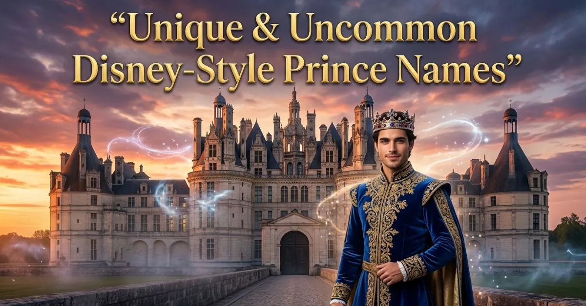 Unique & Uncommon Disney Style Prince Names
