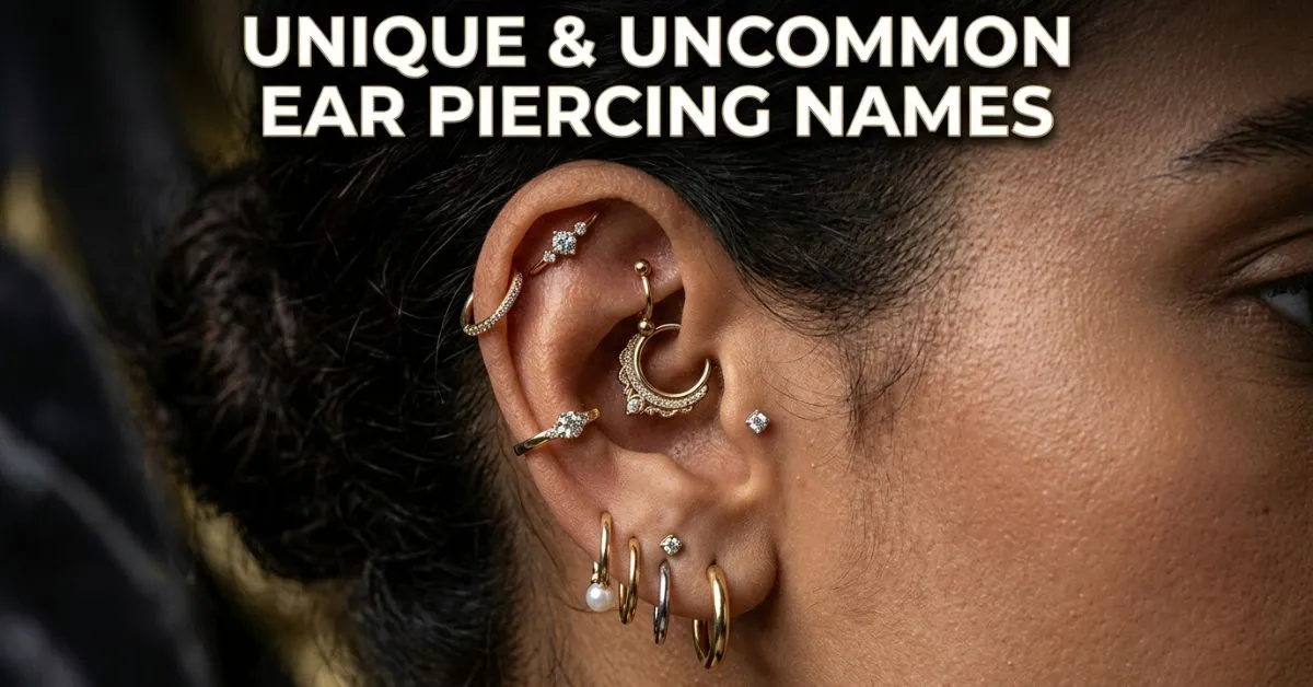 Unique & Uncommon Ear Piercing Names