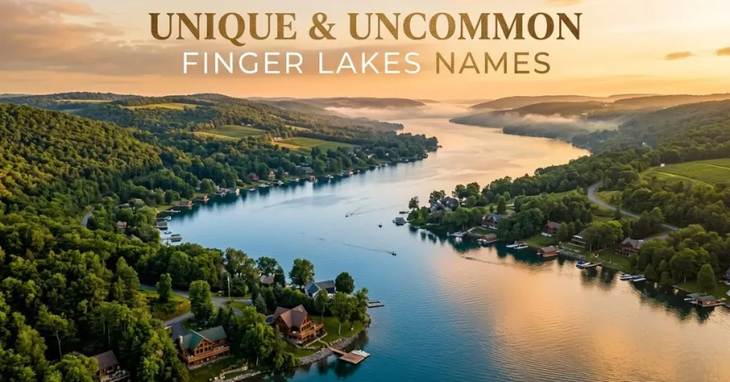 Unique & Uncommon Finger Lakes Names