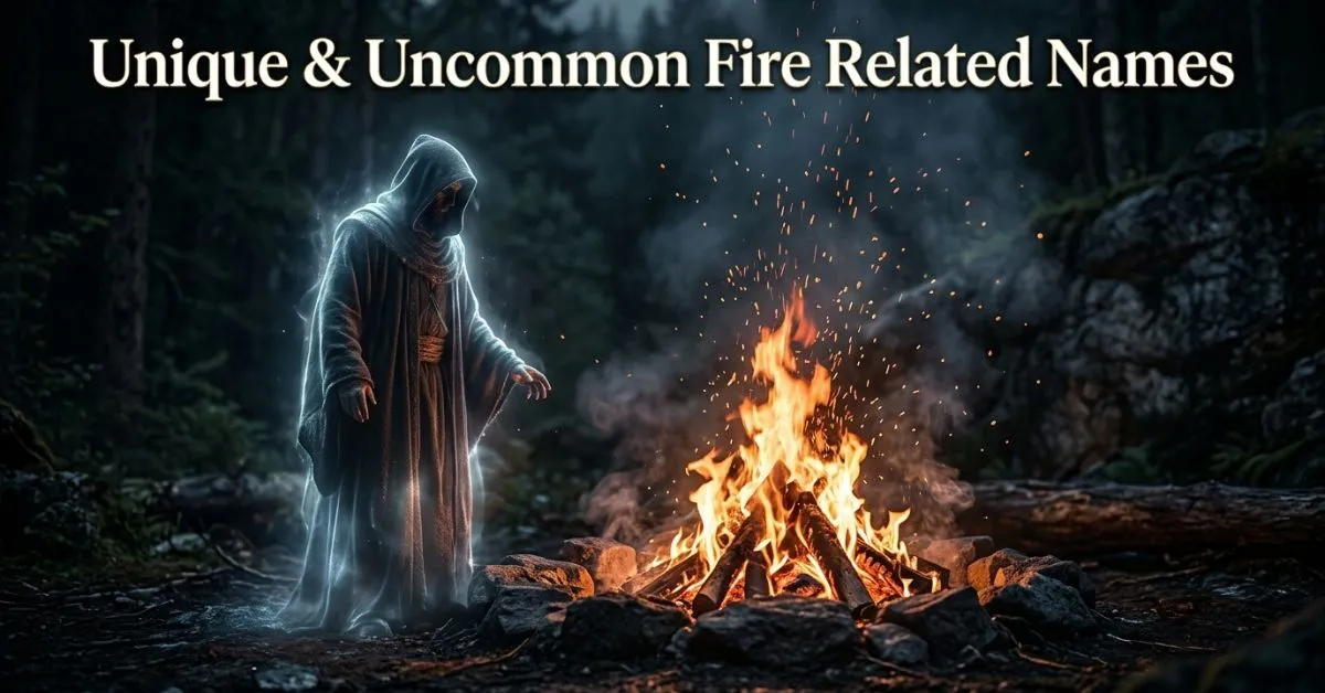 Unique & Uncommon Fire Related Names