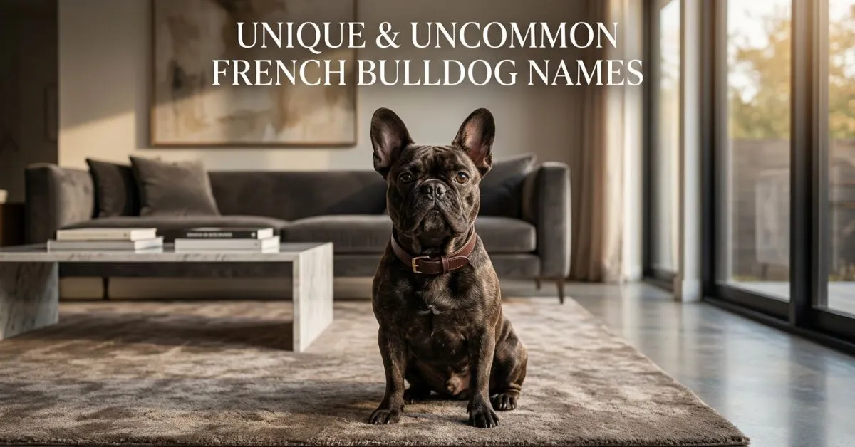 Unique & Uncommon French Bulldog Names