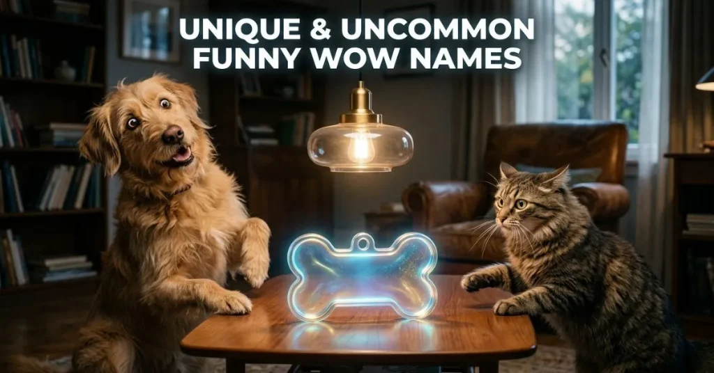Unique & Uncommon Funny Wow Names