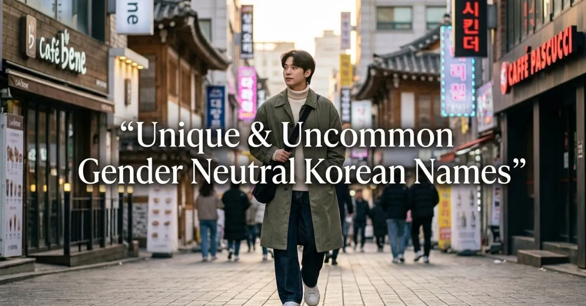 Unique & Uncommon Gender Neutral Korean Names