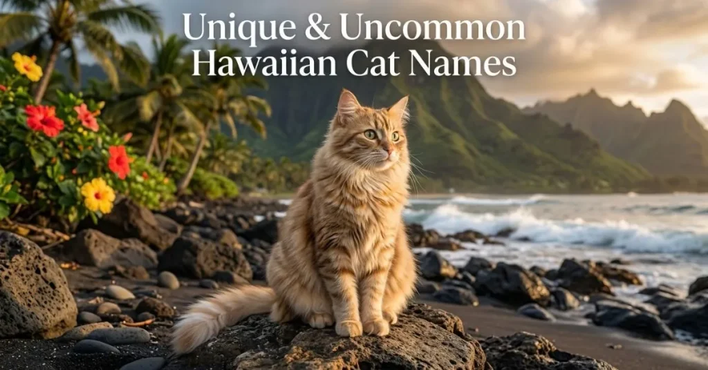 Unique & Uncommon Hawaiian Cat Names